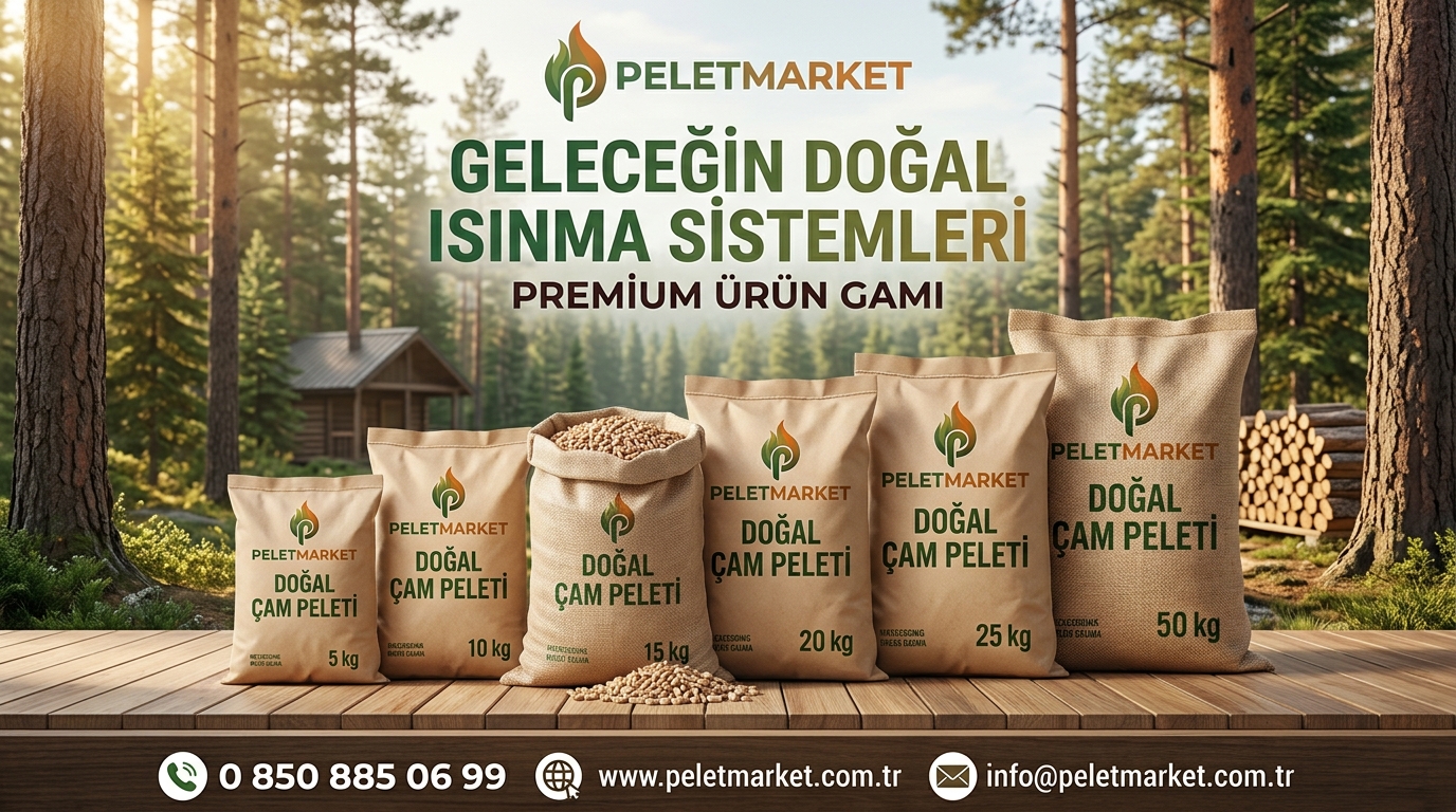 Bilecik doğal çam peleti siparişi - Pelet Market
